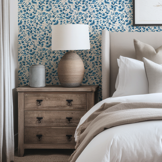 Cassia - Chinoiserie Floral Inspired Wallpaper