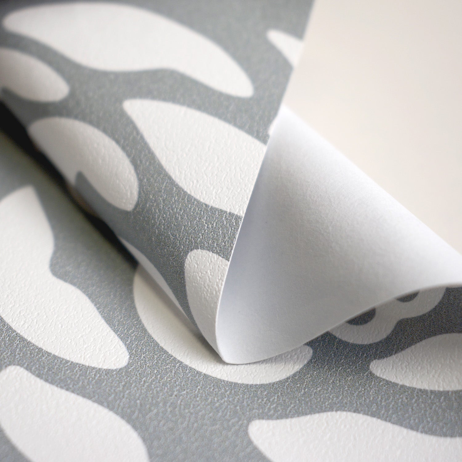 Close up photo of our heavy-grade wallpaper