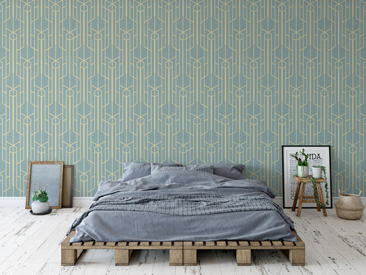 Seraphina Grey Palette Bed