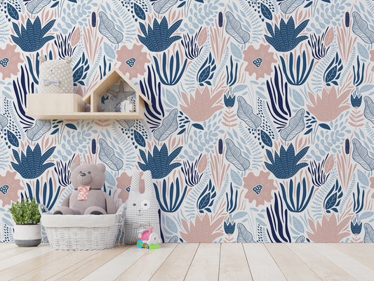 Eloise Children's Room With Teddy Bears and Plants