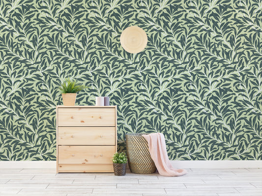 Lyra Wooden Cabinet and Green Plants