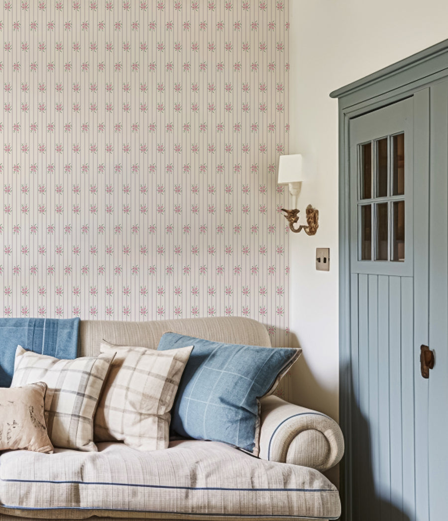 Aurora Wallpaper in a Living room