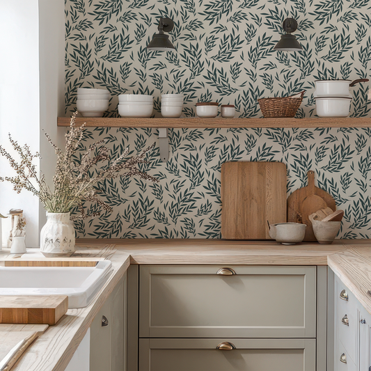 Morris - Winter Foliage Wallpaper