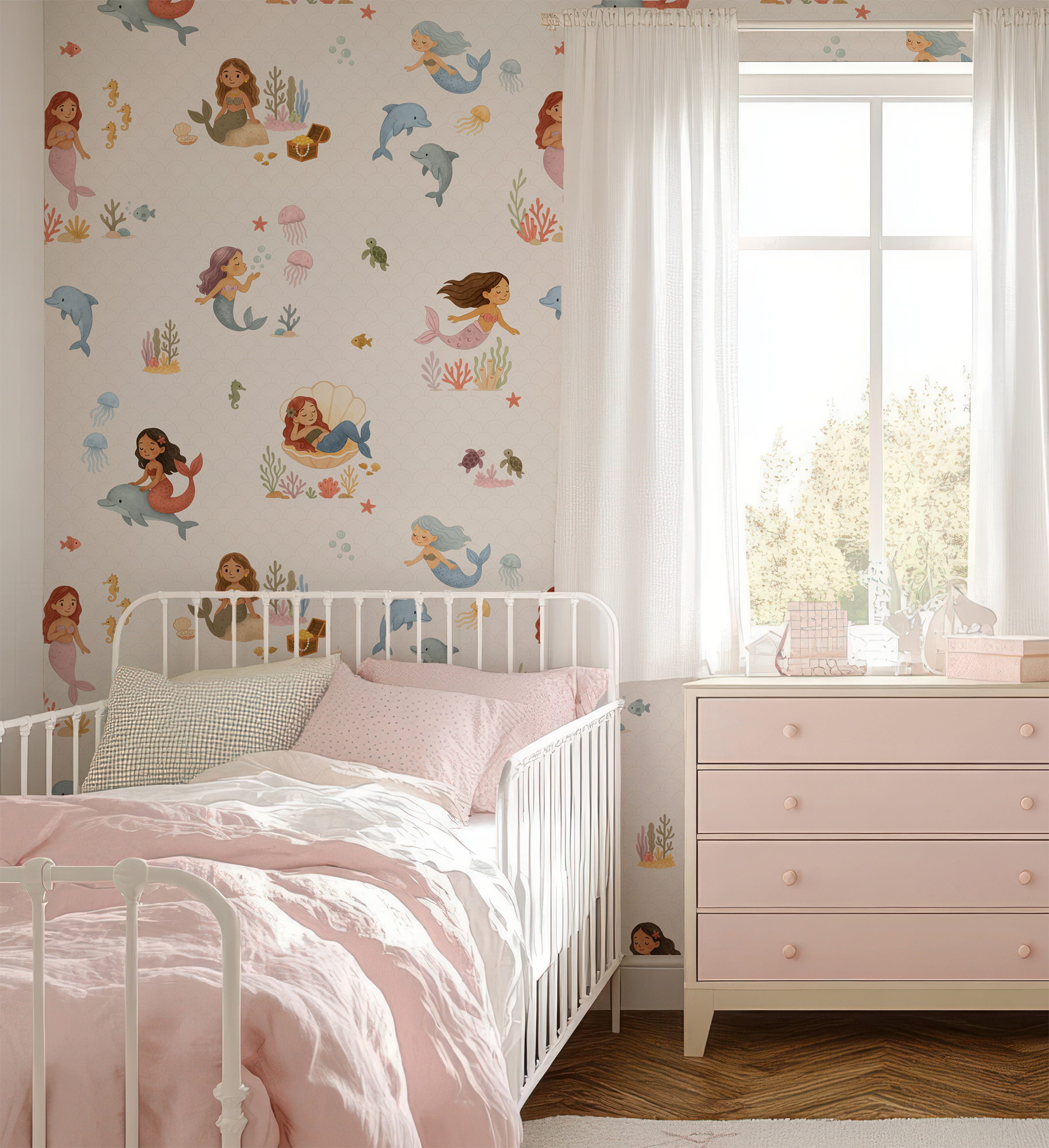 Alana - Little Mermaid Treasures Wallpaper