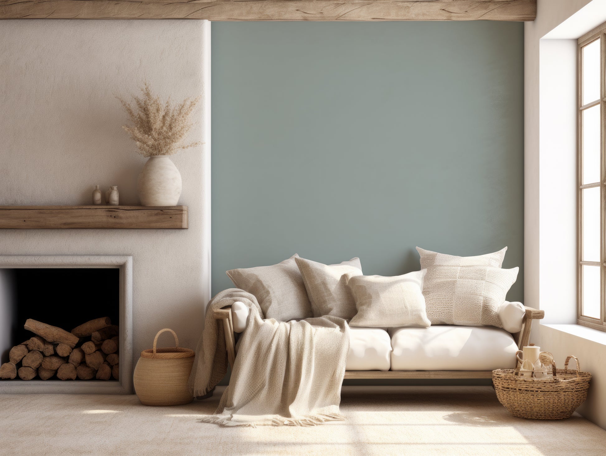 Sarla - Plain Solid Color Wallpaper