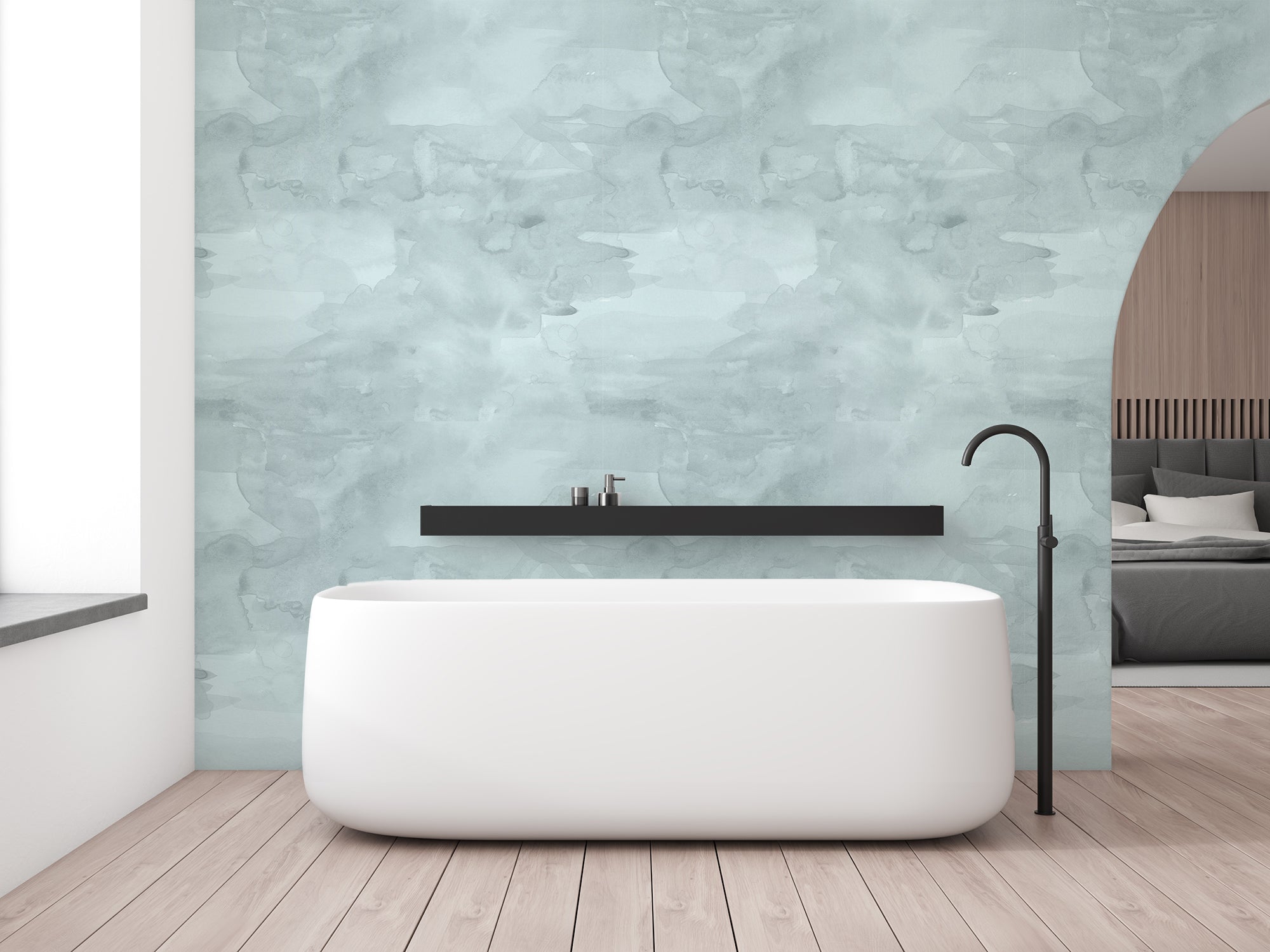 Bathroom Peel & Stick Removable Wallpaper | Peel&Stick – Peel & Paper