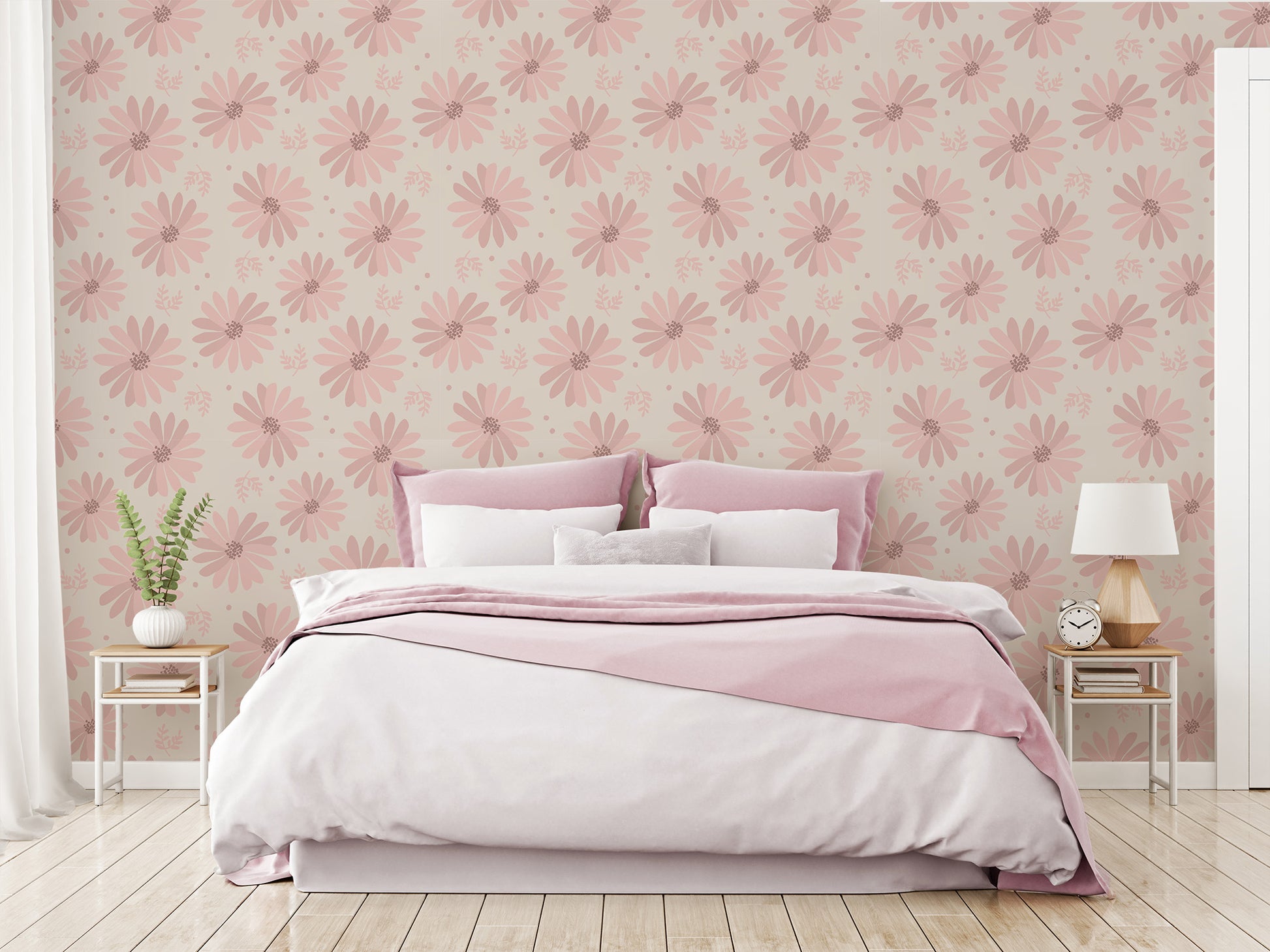 Persephone Light Pink Bedroom