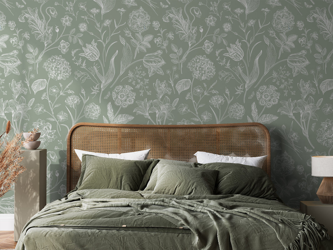 Bedroom Peel & Stick Removable Wallpaper | Peel&Stick – Peel & Paper