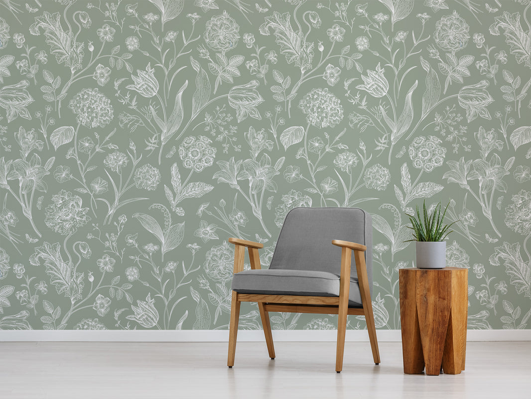 Luxury Peel & Stick Wallpaper in Custom Colors - Peel & Paper